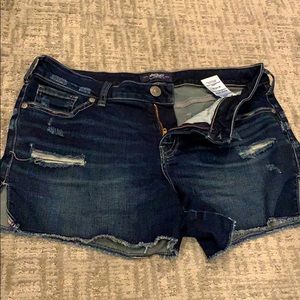 Silver Jean Shorts Elyse